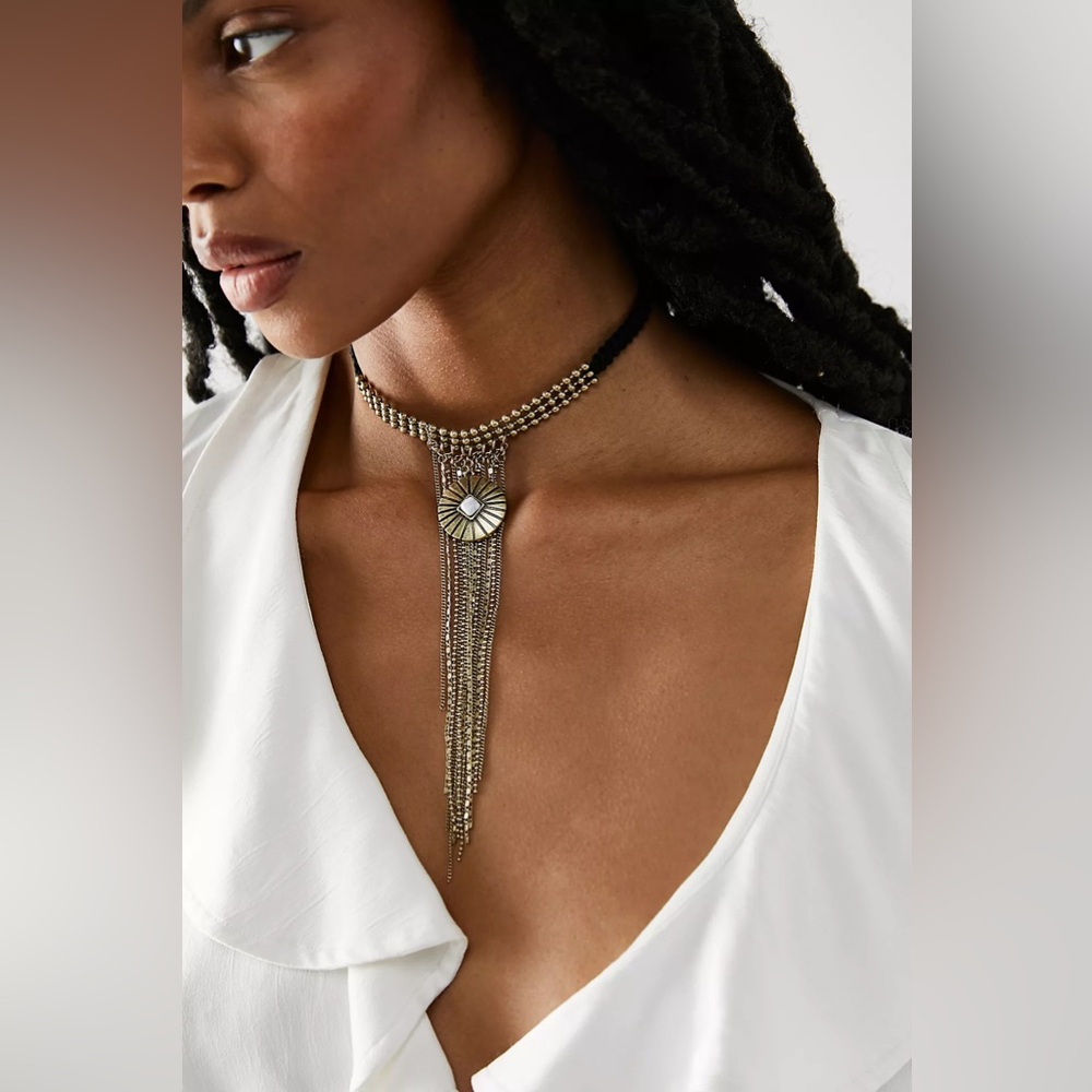 New🌟Free People-Dreambook Chainmail Necklace